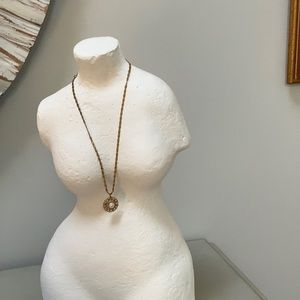 CHANEL Button Handmade Necklace